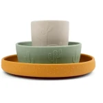 Zestaw Obiadowy z Przyssawką dla Dzieci Lalee