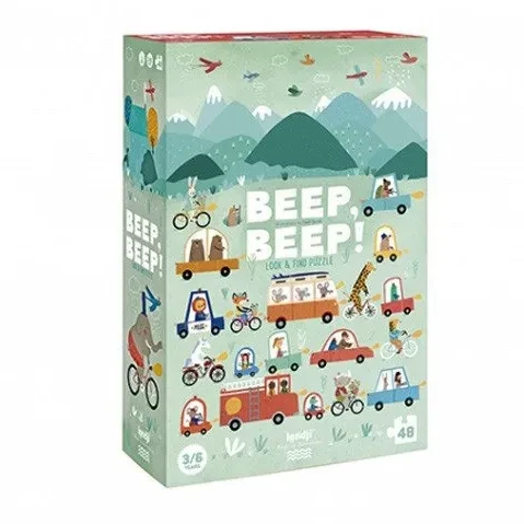 Puzzle dla dzieci, BEEP BEEP! Londji