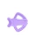 Gryzak Gigi The Fish Purple LUU kids
