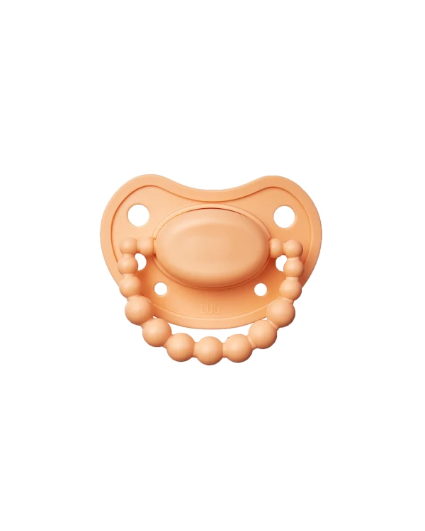 Smoczek pozycjonujący LUU Kids Summer Apricot
