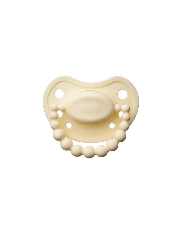 Smoczek pozycjonujący LUU Kids Creamy Lemon