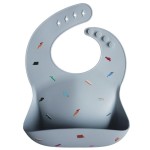 Śliniak Silikonowy Retro Cars