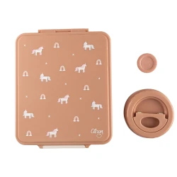 Grand Lunch Box z Termosem - Unicorn Blush Pink