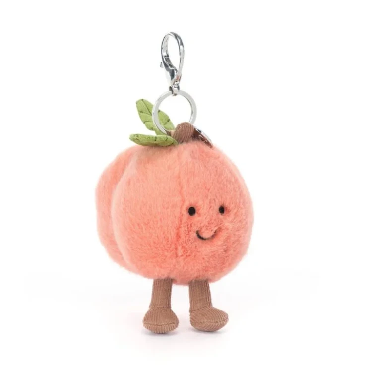 Breloczek Zabawna Brzoskwinia 15 cm Jellycat orginalny