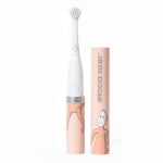 Szczoteczka elektryczna Małpka - pastelowy róż