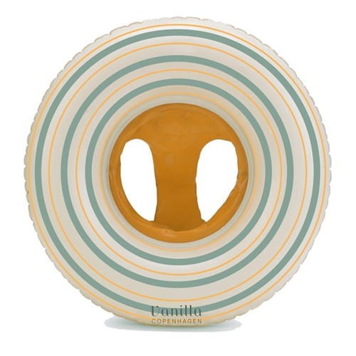 Koło do pływania Baby Striped Amber Vanilla Vanilla Copenhagen