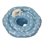 Koło do pływania Baby Blue Craby z siedziskiem